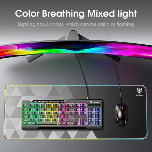 ONIKUMA G32 RGB Wired Gaming Keyboard