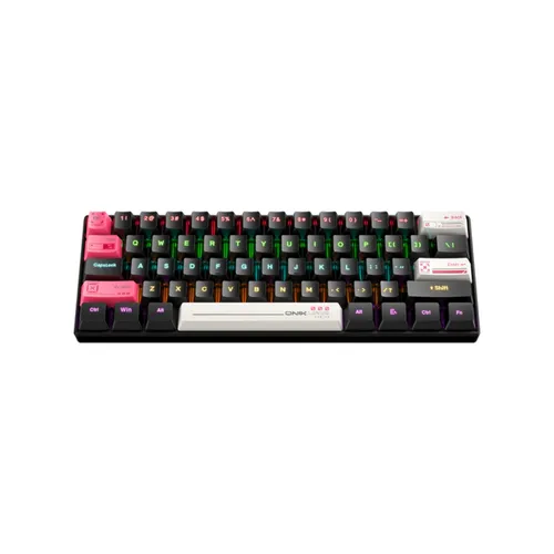 ONIKUMA G55 gaming mechanical keyboard-61 key compact RGB keyboard