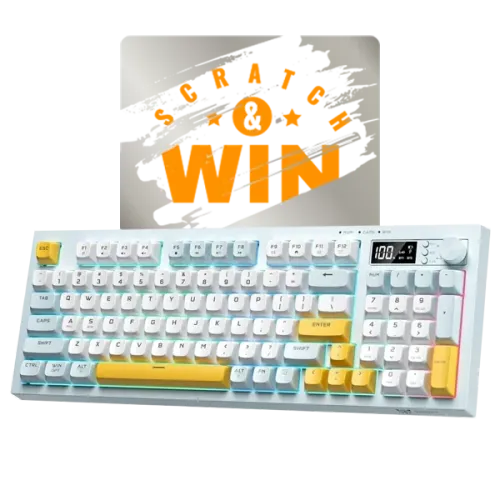 ONIKUMA G80 RGB WIRELESS GAMING KEYBOARD