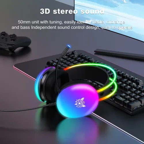 ONIKUMA X25 RGB Gaming Headphones