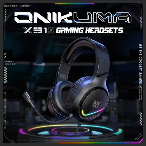 ONIKUMA X31 RGB Dynamic Professional Gaming Headphones