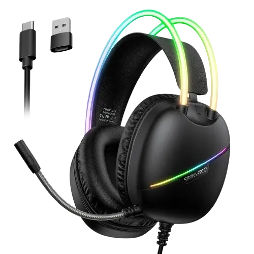 ONIKUMA X33 RGB USB-C WIRED GAMING HEADSET