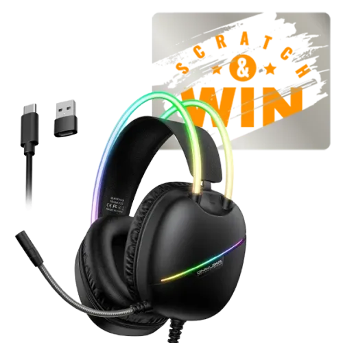 ONIKUMA X33 RGB USB-C WIRED GAMING HEADSET
