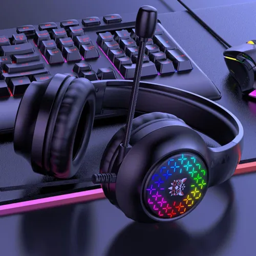 ONIKUMA X7 PRO Wired RGB Light Noise-canceling Gaming Headphones