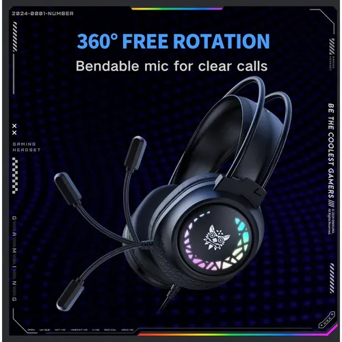 ONIKUMA X92 RGB Wired Gaming Headset
