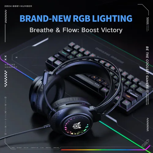 ONIKUMA X92 RGB Wired Gaming Headset