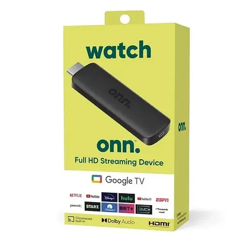 ONN Google TV FHD Streaming Stick