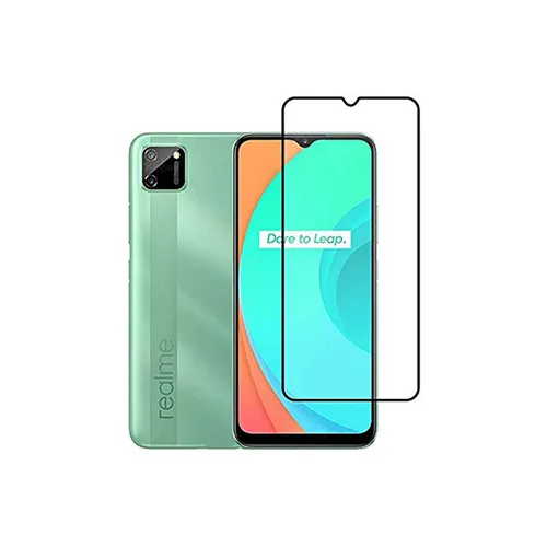 Oppo C20 Full Glue Tempered Glass Screen Protector