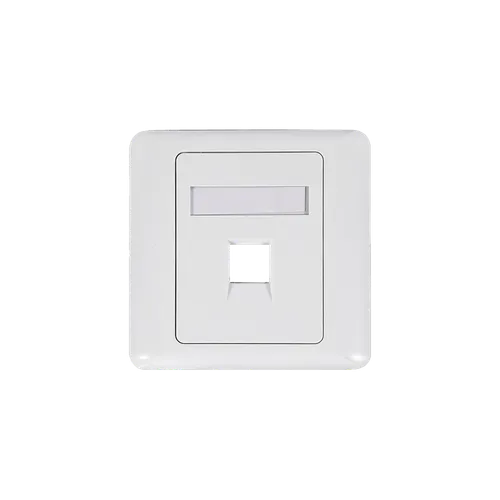 ORANGE 1PORT FACE PLATE (100001-WH)