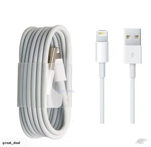 Original Charging Data Sync Cable For IPHONE 6, 7, 8, X, USB To Lightning Mobile Phone Braided Cable Blue/1m