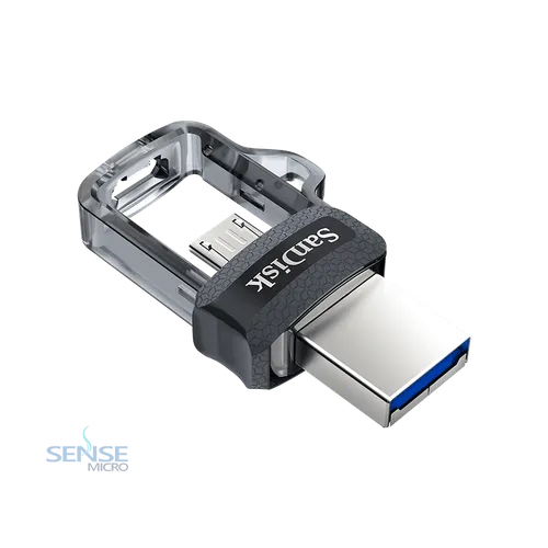 OTG FLASH DRIVE - SANDISK 128GB  DUAL DRIVE M3.0(SDDD3-128G-G46)(3y)