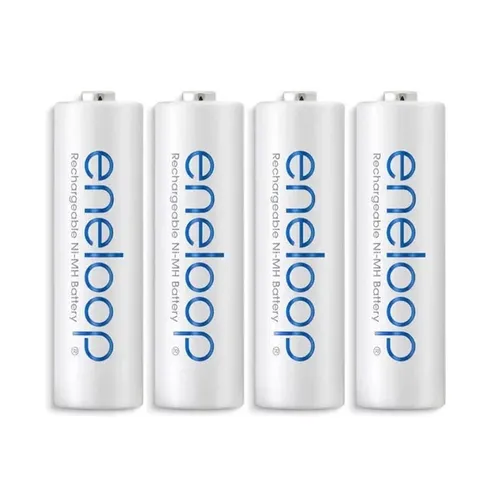 Panasonic Eneloop AA Rechargeable 2000mAh Batteries - 4Pcs