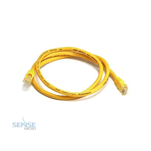 PATCH CODE CABLE CAT5 1M YELLOW
