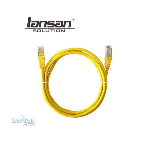 PATCH CODE CABLE - LANSAN CAT6 1M YELLOW(LC6-01FYL)