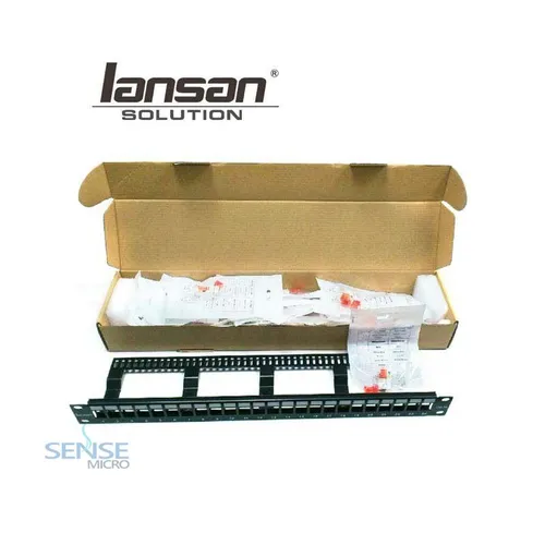 PATCH PANNEL - LANSAN 24 PORT CAT5E (LHD5E24)