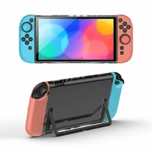 PC Flat Back Protective Case for Switch 2 – Transparent