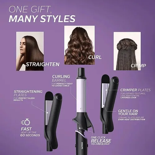 Philips BHH816/00 Hair Styling Set