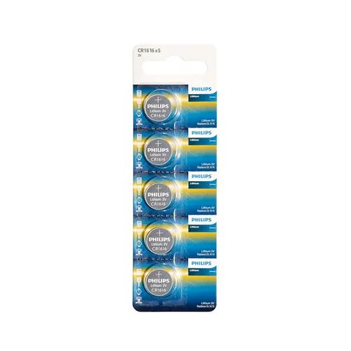Philips CR1616 3V Lithium Coin Cell Battery (05pcs)
