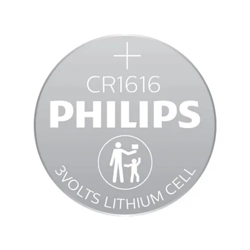 Philips CR1616 P2BC/93 3V Lithium Batteries - 2 Pieces