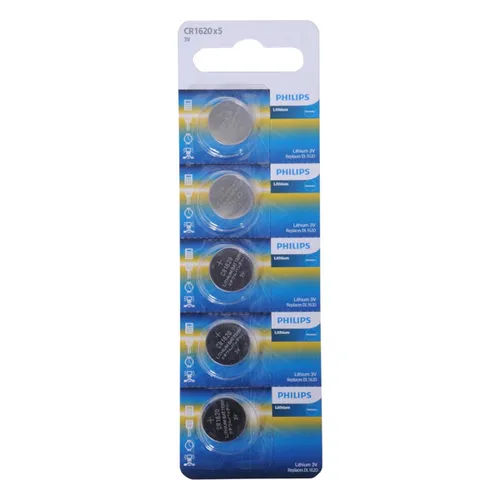 Philips CR1620 3V Lithium Coin Cell Battery (05pcs)