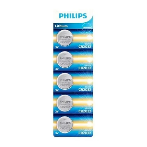Philips CR2032 3V Lithium Coin Cell Battery (05pcs)
