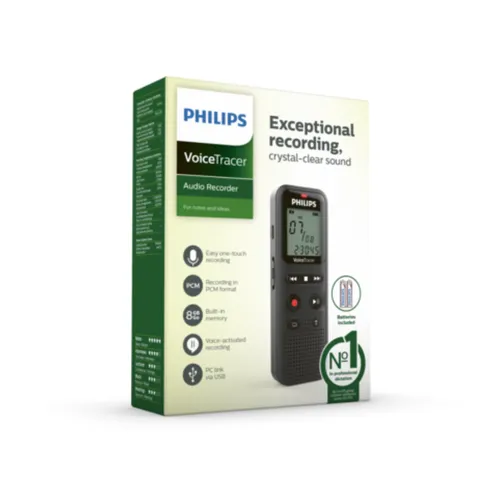 Philips DVT1160 VoiceTracer Audio Recorder