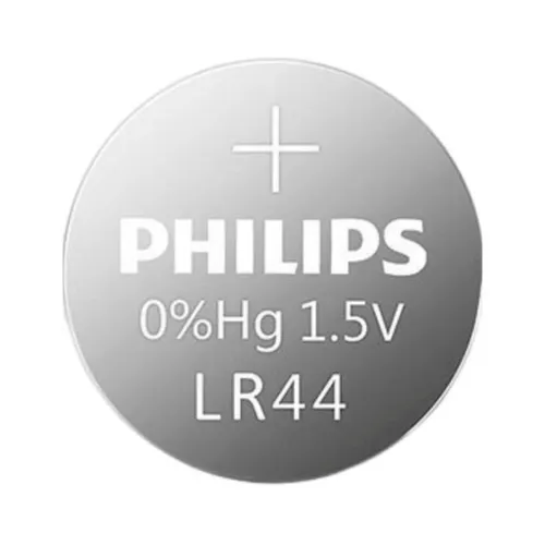 Philips LR44 P10BC/93 15.V Alkaline Batteries - 10 Pieces