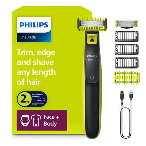 Philips QP2824/10 OneBlade Face and Body Trimmer