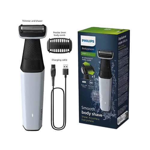 Philips Series 3000 BG3007/01 Bodygroom Bi-directional Trimmer