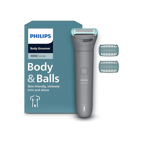 Philips Series 3000 BG3480/15 Skin Friendly, Intimate Trim and Shave Body Groomer