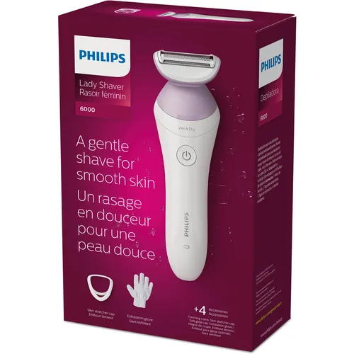 Philips Series 6000 BRL136/00 Wet and Dry Cordless Lady Shaver