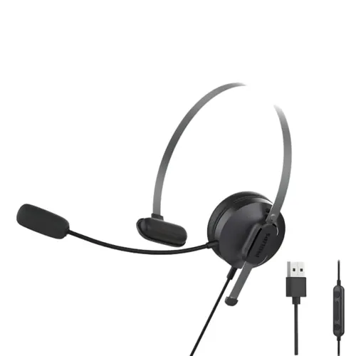 Philips SHM1028 USB Wired On-Ear Headphone