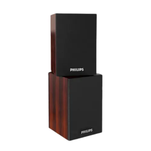 Philips SPA20 2000 Series Multimedia Speaker – Teak Design