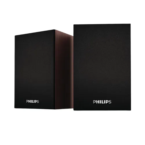 Philips SPA20 2000 Series Multimedia Speaker - Teak Design