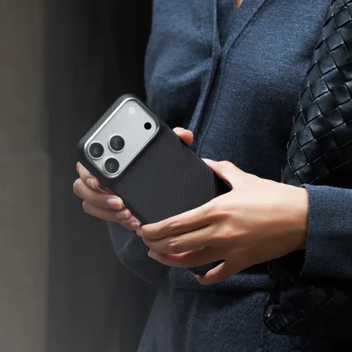 PITAKA 600D Black/Grey (Twill) PitaTap™ Case – EDGE