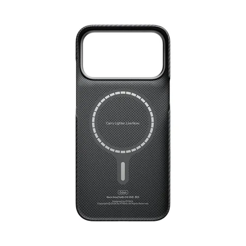 PITAKA 600D Black/Grey (Twill) PitaTap™ Case – EDGE