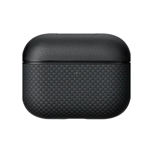 Pitaka Aramid Fiber Case for AirPods Pro 3 – Black/Gray
