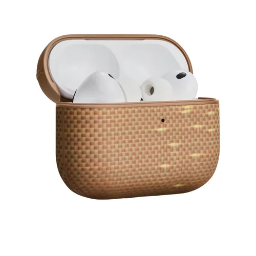Pitaka Aramid Fiber Case for AirPods Pro 3 – GOLDEN GLINT