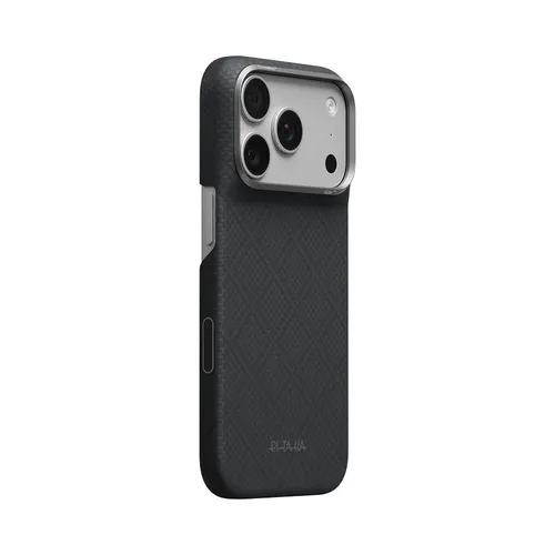 PITAKA Argyle Lava Black PitaTap™ Case – EDGE