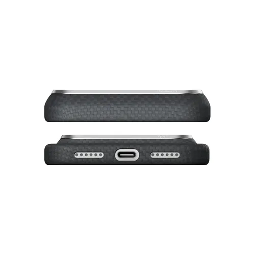 PITAKA Argyle Lava Black PitaTap™ Case – EDGE