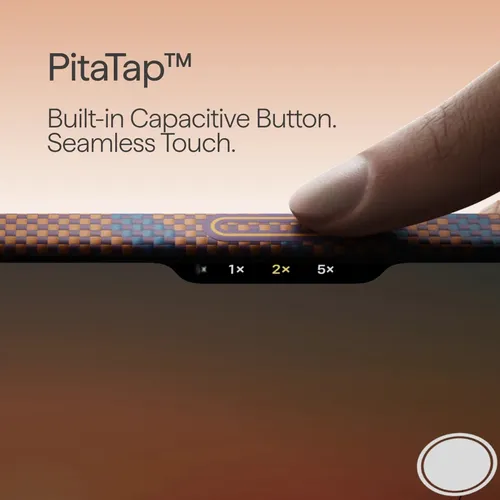 Pitaka Breath of Veins Burning Orange  (PitaTap™) Case – EDGE