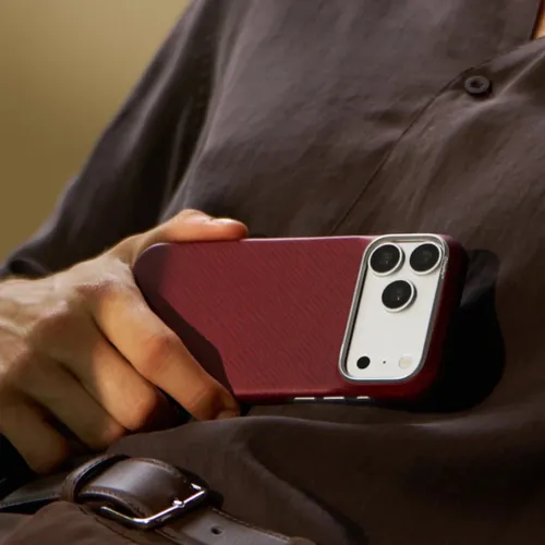 Pitaka Burgundy (PitaTap™) Case – EDGE
