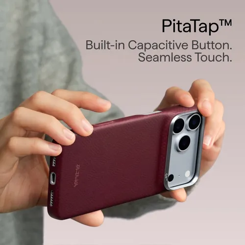 Pitaka Burgundy (PitaTap™) Case – EDGE