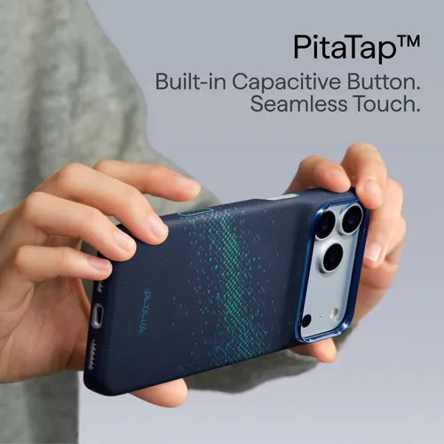 PITAKA Nearfield Blue PitaTap™ Case – EDGE