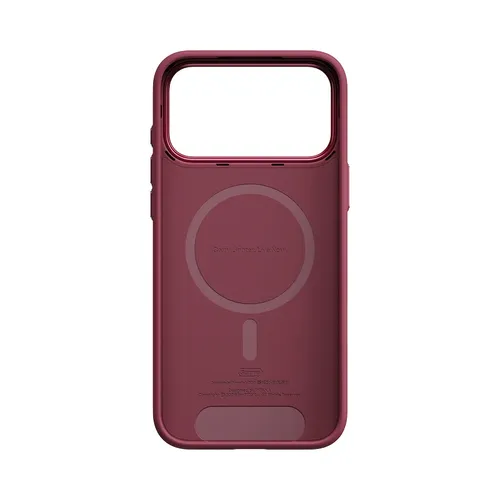 Pitaka Summa Argyle Burgundy Case for iPhone 18 Series