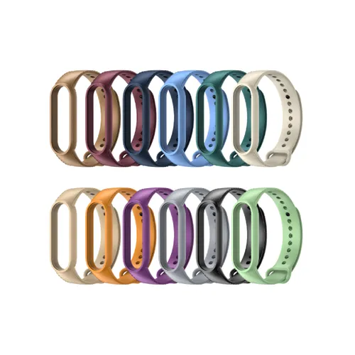 Plain Silicone Strap for Mi Band 5 & 6