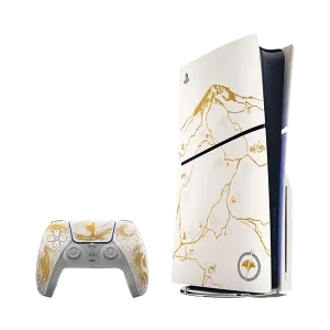 PlayStation 5 Console – Ghost of Yotei Gold Limited Edition Bundle (Slim)