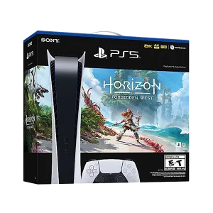 PlayStation 5 Digital Edition Console – Horizon Forbidden West Bundle
