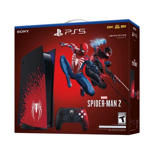 PlayStation®5 Console – Marvel’s Spider-Man 2 (Limited Edition Bundle)