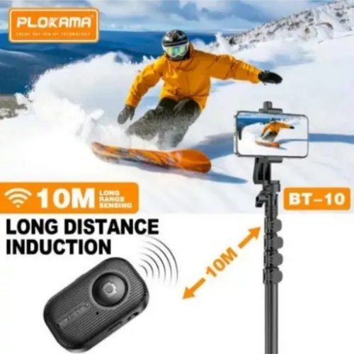 Plokama BT-10 Bluetooth Selfie Remote Shutter For Smartphone